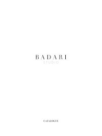 Скачать каталог BADARI-STUDIO_spread.pdf Badari lighting