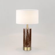 Aromas S1107 Aged gold / Brown marble лампа настольная