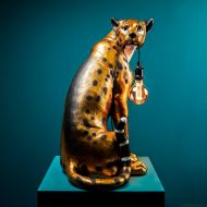 Werner Voss 51649 Leopold gold/black лампа настольная леопард