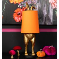 Werner Voss 50441 Hiding Bunny лампа настольная кролик оранжевая