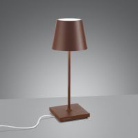 Zafferano POLDINA LD0280R3 TABLE LAMP CORTEN светильник декоративный
