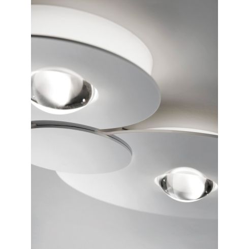 Studio Italia Design Bugia Double white 161022 потолочный светильник