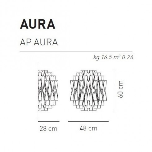 AX-039.62.C.W  Appligue.Aura 60