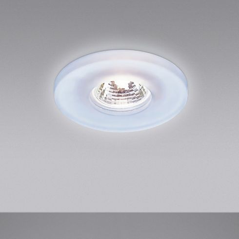 Slv 114701 белый светильник встраиваемый потолочный